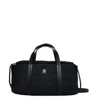 TOMMY HILFIGER TH SOFT NYLON Geantă de m&acirc;nă, cu curea de umăr negru - Genți femei - 1