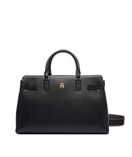 TOMMY HILFIGER TH JOY Geantă de m&acirc;nă, cu curea de umăr negru - Genți femei - 1