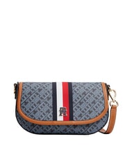 TOMMY HILFIGER TH MONOPLAY Geantă de umăr mini albastru spațial - Genți femei - 1