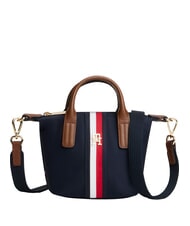 TOMMY HILFIGER POPETTE Geantă mică de cumpărături cu curea de umăr albastru spațial - Genți femei - 1