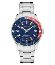 NAUTICA PACIFIC BEACH Ceas sport albastru și argintiu - Ceasuri - 1