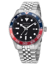 NAUTICA PACIFIC BEACH Ceas sport albastru și argintiu - Ceasuri - 1