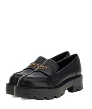 GUESS YAMINA Mocasin din piele BLACK - Pantofi femei - 1