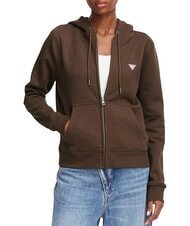GUESS JEANS REGULAR MINI Hanorac cu fermoar - Hanorace pentru femei