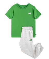 NEW BALANCE 327 MULTI Set pentru bebeluși: tricou + pantaloni Verde alpin - Treninguri pentru copii - 1