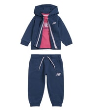 NEW BALANCE FULL ZIP Trening pentru copii indigo vintage - Treninguri pentru copii - 1