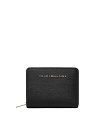 TOMMY HILFIGER TH MODERN Portofel compact negru - Portofele femei - 1