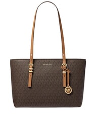 MICHAEL KORS QUINN Sacoșă de cumpărături brun/ghindă - Genți femei - 1
