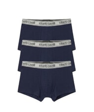 CAVALLI ALL-OVER ELASTIC Set de 3 perechi de boxeri - Slip pentru bărbați