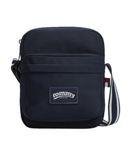 TOMMY HILFIGER TJM COLLEGIATE Geantă cu buzunar frontal marina de noapte &icirc;ntunecată - Genți de umăr bărbați - 1