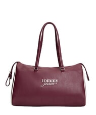 TOMMY HILFIGER TJW BOLD SCRIPT Geantă de umăr maro de lemn de trandafir - Genți femei - 1