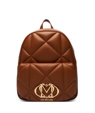 LOVE MOSCHINO EMBOSSED Rucsac cu buzunar PIELE - Genți femei - 1