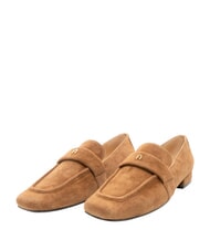 FURLA SIGNATURE  Mocasini din piele &icirc;ntoarsă - Pantofi femei