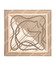 GUESS YVONNE LOGO Eşarfă LOGO LAPTE - Eșarfe - 1