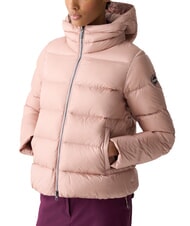 COLMAR DELUXE Geacă de damă cu puf și glugă trandafiri vintage - Jachete de puf pentru femei - 1