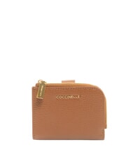 COCCINELLE METALLIC SOFT Portofel mini din piele - Portofele femei