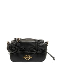 LOVE MOSCHINO SOFTY BOW Geantă de umăr negru - Genți femei - 1