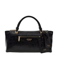 GUESS ANTONIA Geantă de m&acirc;nă cu curea de umăr BLACK - Genți femei - 1