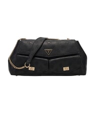 GUESS BLAKE Geantă de umăr logo negru - Genți femei - 1
