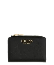 GUESS DANIELLE Suport pentru carduri cu portofel pentru monede BLACK - Portofele femei - 1