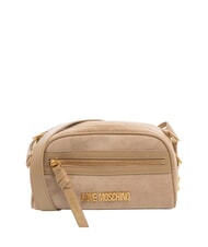 LOVE MOSCHINO SIGNATURE ZIP Geantă de umăr nisip - Genți femei - 1