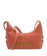 LOVE MOSCHINO BOLD LOVE Geantă de umăr mini rugini - Genți femei - 1