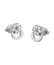 GUESS ACE OF DIAMONDS Cercei cu aplicație de cristal SILVER - Cercei - 1