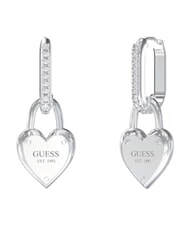 GUESS ALL YOU NEED IS LOVE Cercei, formă de inimă SILVER - Cercei - 1