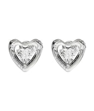 GUESS BELOVED Cercei, formă de inimă SILVER - Cercei - 1
