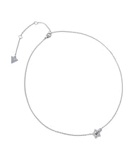GUESS ICONIQUE Colier, pandantiv &icirc;n formă de stea SILVER - Lănțișoare - 1