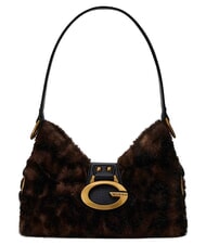 GUESS CAMDEN Geantă de umăr leopard - Genți femei - 1
