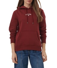 GUESS JEANS STAR EMBRO REGULAR Hanorac cu gluga - Hanorace pentru femei