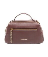 BORBONESE TRUNK BAGS Geantă de m&acirc;nă cu curea de umăr merlot/natural op - Genți femei - 1