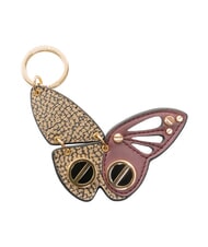 BORBONESE LOGO Breloc fluture natural/multicolor op - Portchei - 1
