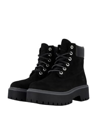 TIMBERLAND STONE STREET PLATFORM WP Botine din piele impermeabila Jetblack - Pantofi femei - 1