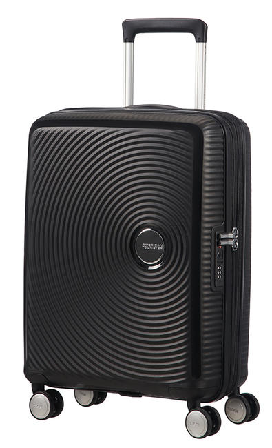 AMERICAN TOURISTER Troller Linia SOINDBOX, bagaj de mână, extensibil bassblack - Bagaje de mână