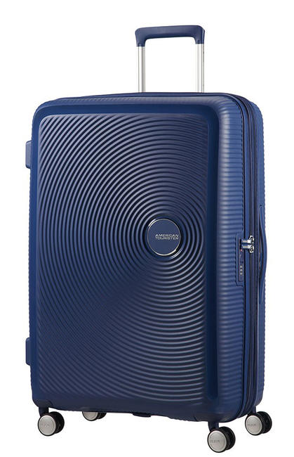 AMERICAN TOURISTER Troler Linia SOUNDBOX, dimensiuni mari, extensibilă midnightnavy - Trolere rigide