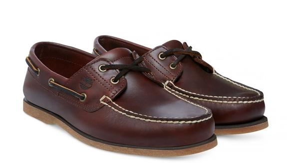 TIMBERLAND Pantofi pentru bărci CLASSIC, din piele BROWN - Pantofi bărbați