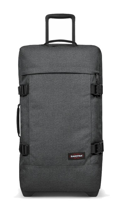 EASTPAK Troler Linia TRANVERZ M cu TSA, dimensiune medie BlackDenim - Trolere semirigide