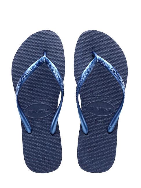 HAVAIANAS flip flops SLIM navyblu - Pantofi femei