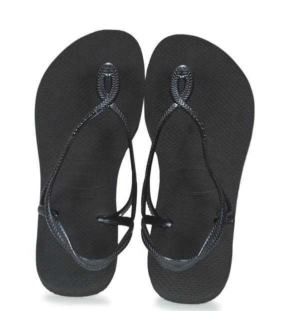 HAVAIANAS Flip-flops LUNA BLACK - Pantofi femei