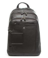 PIQUADRO Rucsac VIBE out line, din piele, suport pentru notebook p&acirc;nă la 13 " - Rucsacuri pentru laptop