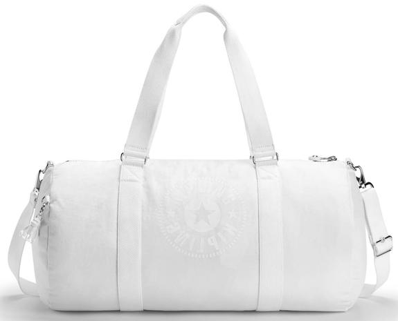 KIPLING Sacul ONALO L. Line Lively White - Genți de voiaj