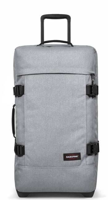 EASTPAK Troller TRANVERZ linie M, de dimensiuni medii, cu TSA sundaygrey - Trolere semirigide