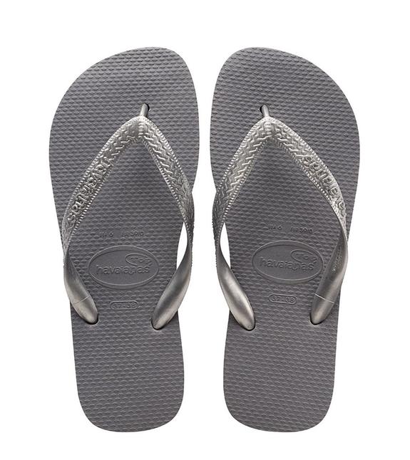 HAVAIANAS Haltere TOP TIRAS oțel / gri - Pantofi femei