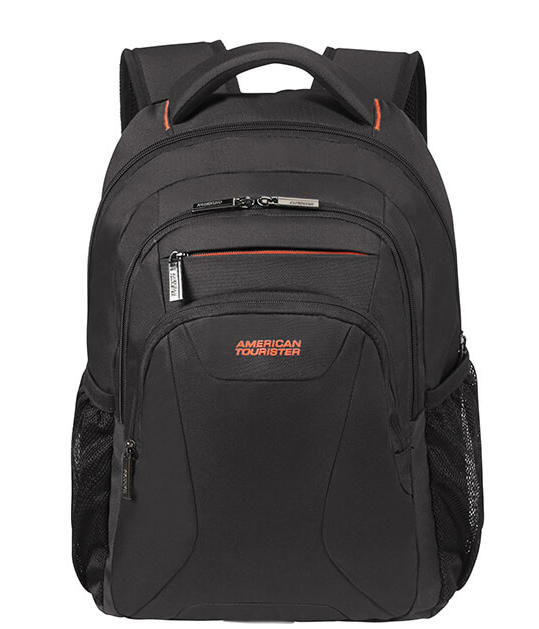 AMERICAN TOURISTER Rucsac AMERICAN TURISTER LA MUNCĂ, tabletă și computer 14,1 " BLACK / ORANGE - Rucsacuri pentru laptop