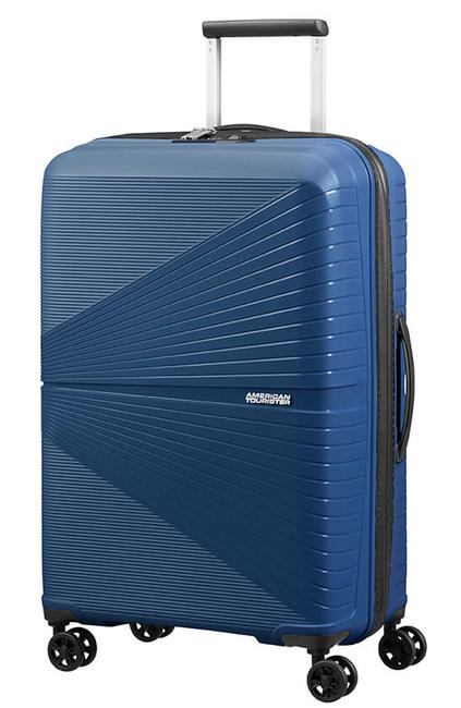 AMERICAN TOURISTER Trolley AMERICAN TURISTER AIRCONIC, mărime medie, ușoară midnightnavy - Trolere rigide