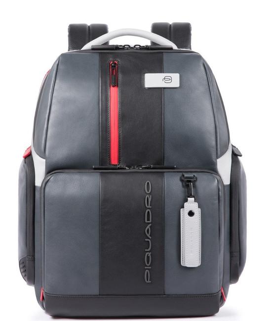 PIQUADRO Rucsac URBAN FAST-CHECK, suport pentru computer de 15,6 " GRI - Rucsacuri pentru laptop