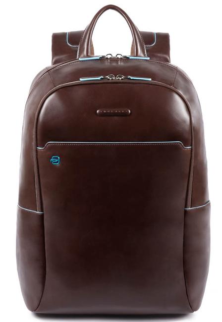 PIQUADRO Rucsac BLUE SQUARE, suport pentru computer de 15,6 " MAHOGANY - Rucsacuri pentru laptop