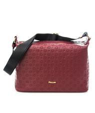 POLLINI Patrimoniul  Embossed Geantă de umăr bordeaux - Genți femei - 1